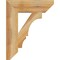 Ekena Millwork Balboa Slat Rough Sawn Bracket, Western Red Cedar, 4"W x 16"D x 20"H BKT04X16X20BOA06RWR - alternate 2